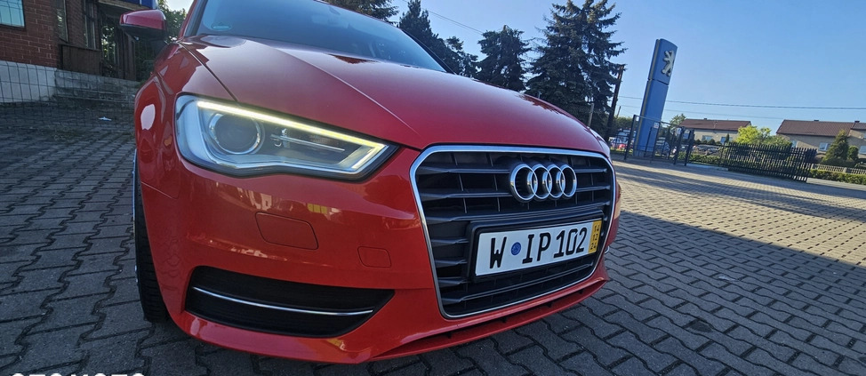 Audi A3 cena 49999 przebieg: 161341, rok produkcji 2015 z Poręba małe 137